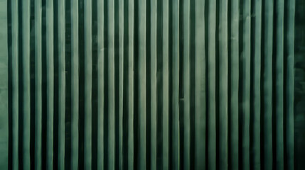 Obraz premium Wide ribbed green paper texture perfect for backgrounds and design elements