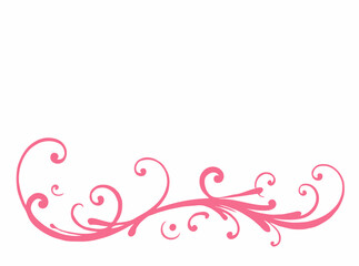 Elegant Rococo Swirls and Flourishes Clipart