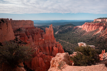 View on the Bryce Canyon