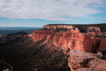 View on the Bryce Canyon