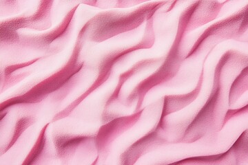 Pink Textured Fabric Drape