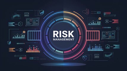 Dynamic Risk Management Concept with Data Visualization Elements