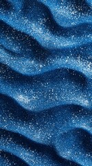 Obraz premium Textured Blue Granular Surface with Speckles