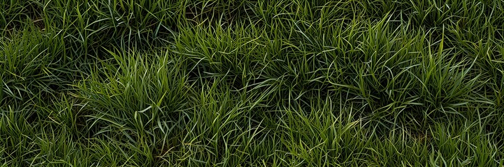 Fresh Green Spring Grass Natural Lawn Texture Background
