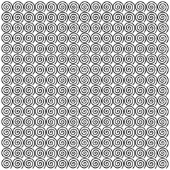 Black and White Optical Illusion Pattern