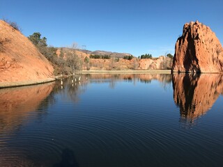 Fototapeta premium Colorado Springs Lake