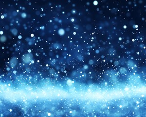 Obraz premium Abstract winter bokeh background