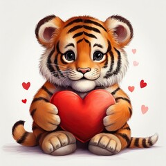 Niedlicher Tiger