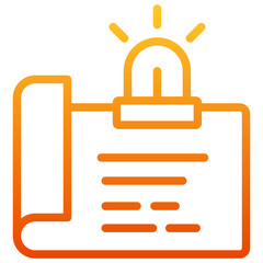 Incident Plan Icon
