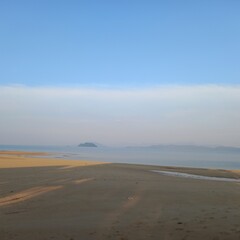 beach and sea