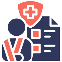 Obraz premium Injury Icon