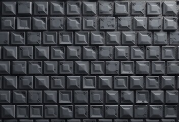 Detailed Pattern Of Square Tiles Arranged Closely Together