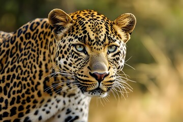 Obraz premium The Star Tiger whose skin is filled with round patterns and contrasting colors, its mysterious nature, every step is agile, reflecting strength and elegance in one body