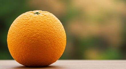 Vibrant yuzu orange on wood - Freshness and health - Culinary content