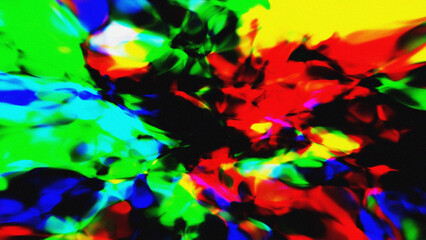 abstract background with colorful splashes