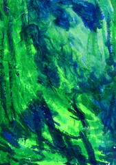 abstract green and blue background