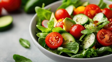 Bright and zesty summer salad bursting with fresh flavors and colors