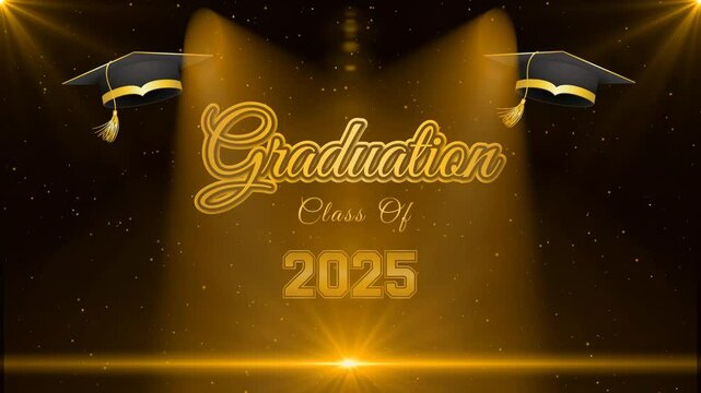 golden stage graduation party class of 2025