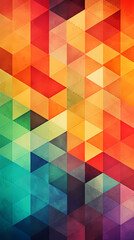 clean and symmetrical geometric shapes design poster background