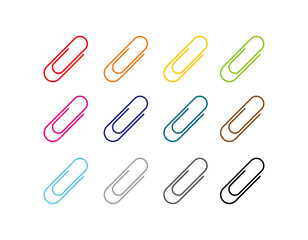 Obraz premium クリップのベクターイラスト シンプルなアイコン