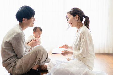 Fototapeta premium 赤ちゃん