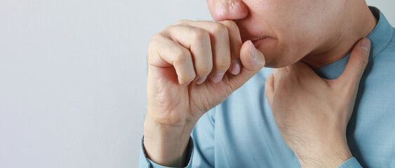 man patients with respiratory or lung diseases, bad air, dust, tuberculosis, lung cancer,...