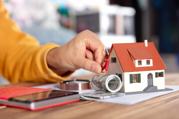 The expected trend of rising house prices