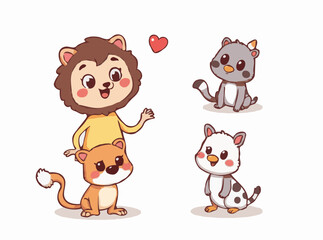 Adorable Creatures and Characters for Kids' Tales