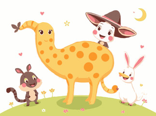 Adorable Creatures and Characters for Kids' Tales