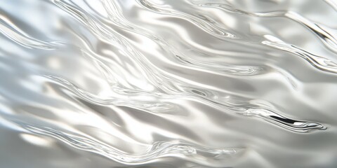 Liquid Elegance: An abstract composition of flowing liquid, showcasing intricate patterns and shimmering textures, conveying a sense of fluidity and dynamic movement.