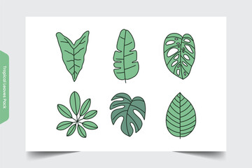Tropical Leaves Pack
