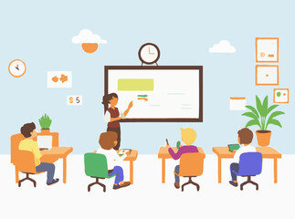 Interactive Visuals for Engaging Classroom Presentations