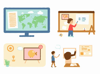 Interactive Visuals for Engaging Classroom Presentations