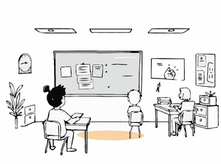 Dynamic Illustrations for Classroom Instruction