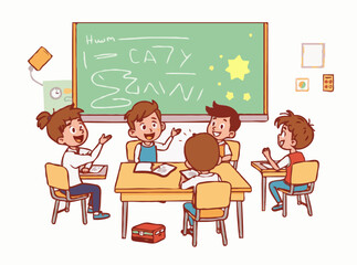 Dynamic Illustrations for Classroom Instruction