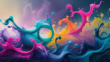 abstract watercolor background