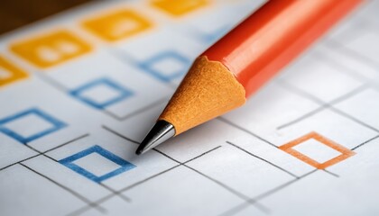 Planner, Red Pen, To-Do List