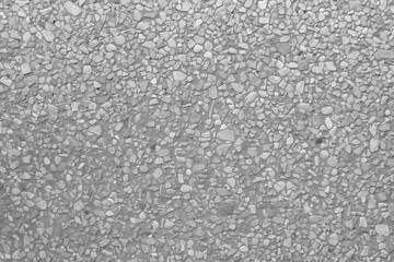 Grey terrazzo abstract top view background