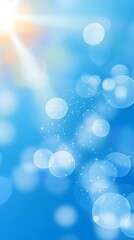 Abstract sun bokeh background