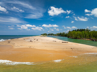 Amazing beach sea background,Summer vacation sea beach background,Beautiful ocean at Phuket island...