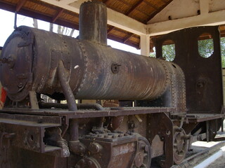 Eisenbahnmuseum, historisch, Laos