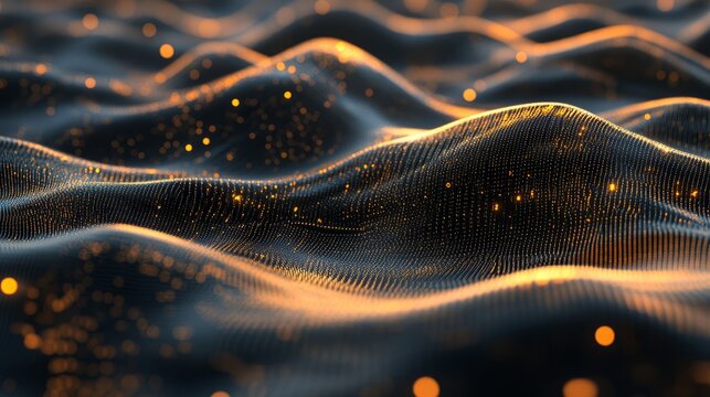 Abstract technology big data background featuring artificial intelligence, cybersecurity, and blockchain concepts with 3d digital data streams, secure server networks, and high-tech data transfer visu