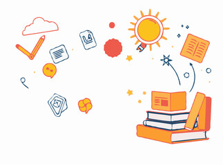 Dynamic Language Arts Graphics for Online Courses