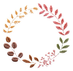 Obraz premium PNG Canvas background embroidery pattern circle.