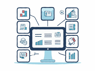 Visual Learning Tool for E-Courses and Tutorials