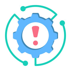 Risk Management Icon