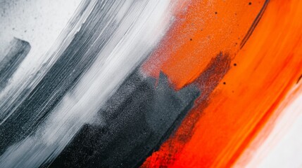 Dynamic abstract film grain texture in bold gray colors digital art contemporary setting artistic...