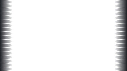 Sharp Black to White Gradient Shapes on White Background – Modern Vector Side Design