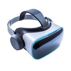 Oculus Virtual VR Headset Isolated on Transparent Background