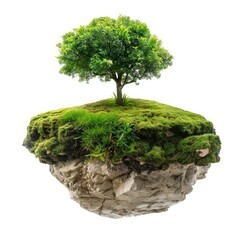 Detailed Color Image of a Photo Environment, Isolated on a White Background